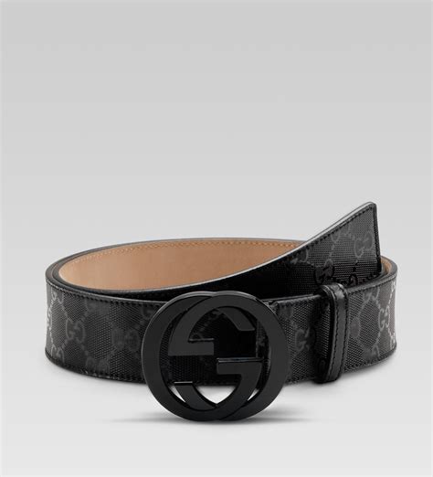 mens gucci belt black|authentic men's Gucci belt sale.